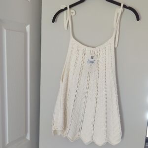 Altar'd State Cream Knit Camisole